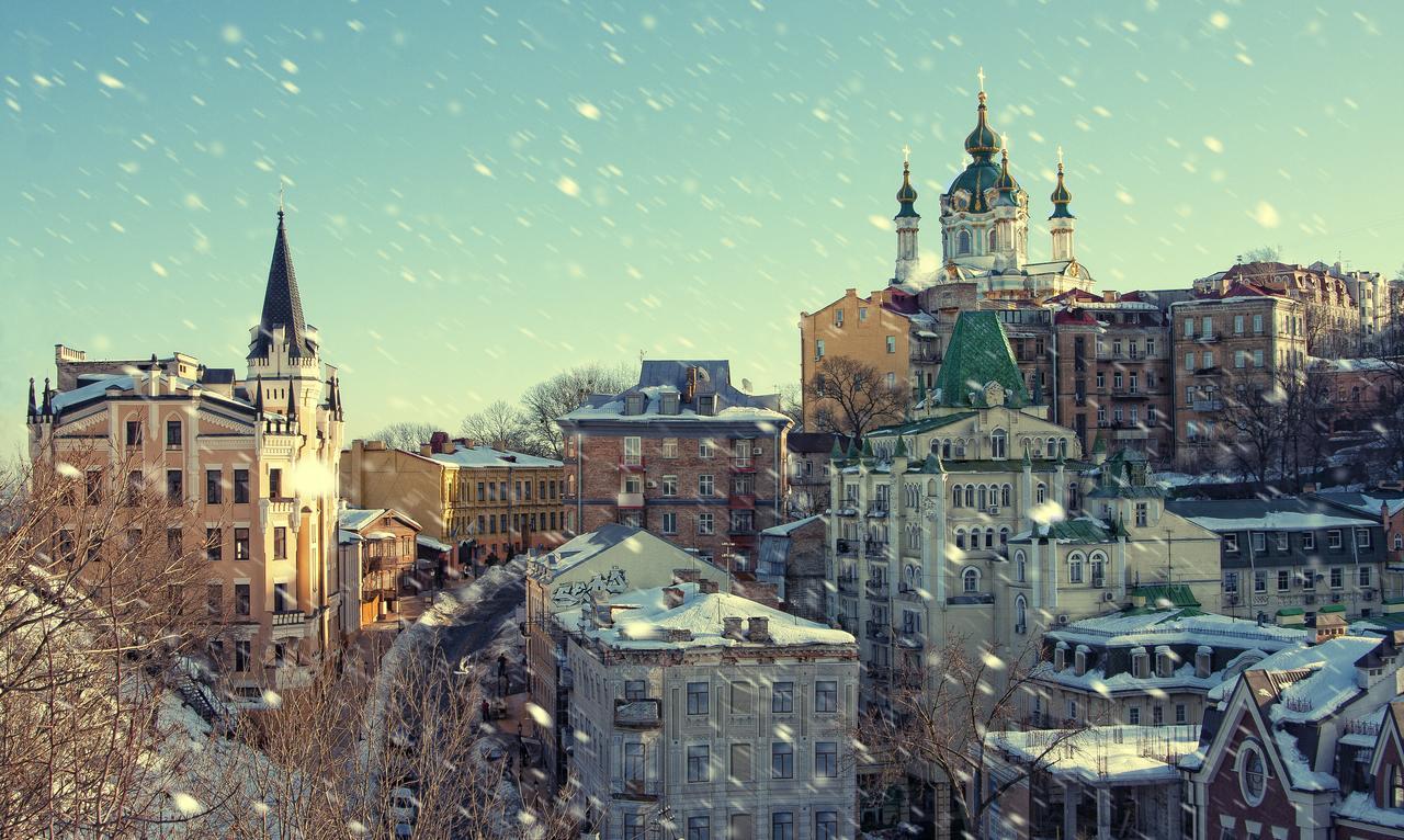Harmony On Andrew Descent Hotel Kiev Exterior foto